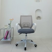 16피스 사무용 컴퓨터 학생 책상 사무실 의자 N70W, 그레이