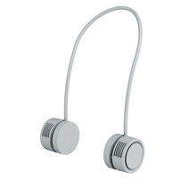캠핑 감성온풍기 히터 난로미니 스타일 홀터넥 팬 접이식 포켓 USB 충전식 조용한 아웃도어 스포츠 게으른, 04 Light green