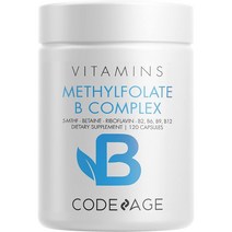 코대지 Methylcobalamin 엽산 베타인 메틸코발라민 비타민B12 메틸코발아민 12, 메틸코발라민 비타민B12 120캡슐, 1개, 120개