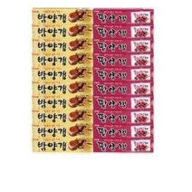 크라운 밤양갱 + 팥양갱, 100g, 8개입