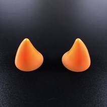 귀여운 스쿠터 인싸 액세서리 장식 작은 뿔 주황 1P, 민트, 상세페이지 참조