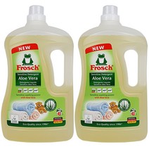 프로쉬 독일 세탁세제 알로에베라, 2개, 3L