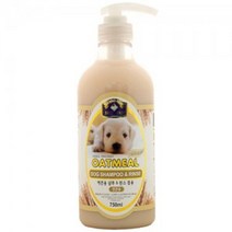[ILLU]뉴 벨버드 오트밀 샴푸 린스겸용 750ml 강아지 모발관리 세정 반려동물용품 목욕 미용 체취 위생 개샴푸_hAeEA, 무◇옵션, ff본상품ff