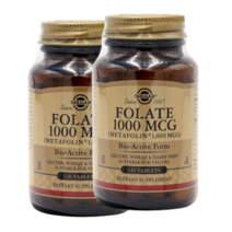 Solgar 솔가 Folate 엽산 메타폴린 1000mcg 120타블렛 methylfolate, 240정, 1개