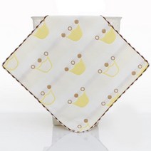 소소하게 순면 주방핸드타올 어린이집 고리수건 단체선물 생일 답례품, 1개, 39.크라운옐로