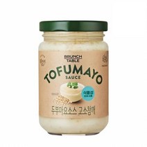복음자리 간편한 복음자리 비건마요 두부마요 소스 고소참깨 185g 간식 야식 자취 1인가구 캠핑 별미 식자재, 8개