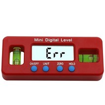 디지털각도기 표면조도 전자 각도계 정밀 디지털 각도기 경사계 방수 레벨 박스 앵글 파인더 베벨, 한개옵션0