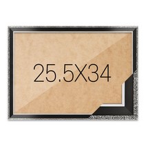 퍼즐액자 25.5x34 고급형 슬림 앤틱블랙, 단품