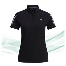아디다스골프 여성 테크 삼선 티셔츠 GM3743