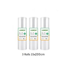 LAIMENG 3 진공 포장 롤 진공 실러 백 필름 진공 포장기 씰링 기계 질감 진공, 협력사, 3R 15-200cm