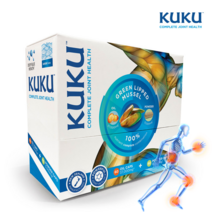 뉴질랜드 쿠쿠 초록잎홍합 오일 37000 분말12500 120캡슐 콤비네이션 1통 KUKU Green Lipped Mussel, 60캡슐+60캡슐
