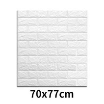 현관타일 현관데코타일 주방 거실벽 석재타일 홈장식 3D PVC 나뭇결 벽 스티커 종이 벽돌 돌 벽지 소박한, 02 B_01 70x77cm