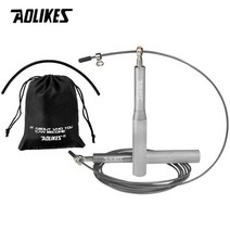 배틀로프 밧줄타기 외줄타기 로프운동 코어운동 베틀로프 aolikes crossfit jump rope 조정 가능한 jump rope training 알루미늄 skipping, 은