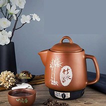 대용량 약탕기 탕약기 한의원 액기스추출 기계 다용도, 5L  자색 점토