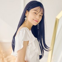 가발매니아 루나 61cm 수제통가발 프론트레이스(프리미엄 G사), 바이올렛