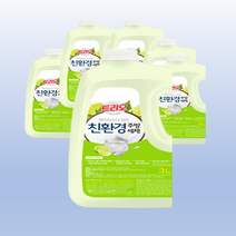 트리오 베이킹소다를 담은 주방세제 용기형, 3L, 1개