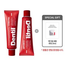 [메디필 정품] 덴틸 잇몸 치약 100g 1+1 (메디필 샘플 5매 증정), 1개