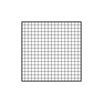DK인테리어 휀스망 90x90cm, 1개, 블랙