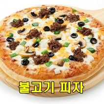 아름다운정성 돌판오븐 불고기피자 아이간식 식사대용 안주 간편조리 2~3인분 3판(1셋트), 6개