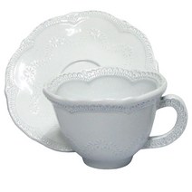 이태리 VBC 까사레이스 명품커피잔 명품찻잔 화이트