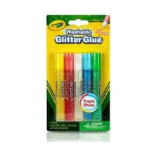 크레욜라 반짝이풀 슈퍼스파클 5p세트, 혼합 색상, 1세트