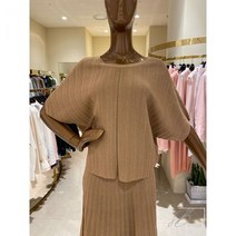 도호 라운드넥 니트블라우스DU5PO610