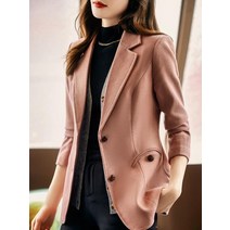 여성 봄자켓 캐주얼 정장 자켓 30대 오피스룩 간절기룩 3XL J19