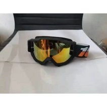 100% 100% 고글 오프로드 오토바이 고글 야외 승마 고글 DH 내리막 오프로드 헬멧 고글, 블랙 박스 (레드)