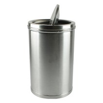 업소용 스텐 뱅뱅이 휴지통 3호 40L 회전식 쓰레기통, 3호(270x700) 40L