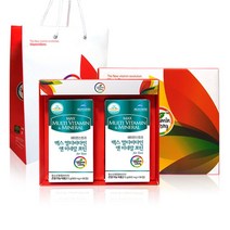 비타민스토리 맥스 멀티비타민앤미네랄 포틴 90정x2통 홍삼농축액 결명자추출물 DHA 초유 유산균 클로렐라 비타민B 수용성비타민 컬러푸드 청소년 종합영양제