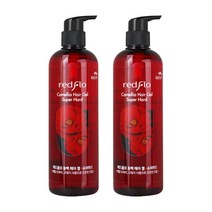 2개)꽃을든남자 레드플로 동백헤어젤 슈퍼하드500ml, 6개, 500ml