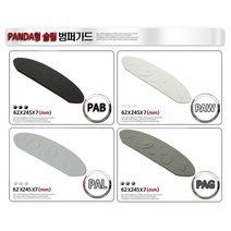 문콕방지 순정 도어가드 범퍼가드 충격방지 보호대 판다곰 캐릭터 방탄보호대 현대 기아 쌍용 쉐보레 르노 수입차 벤츠 SUV BMW 관리용품 스티커제거제 간편탈취제 휠타이어세척, PAL (은회색_2마리), 1개