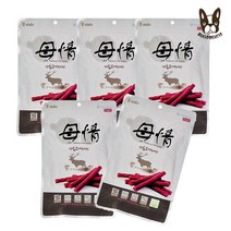 아스쿠 모정 사슴고기져키 120g 5개 묶음 강아지 고양이 간식