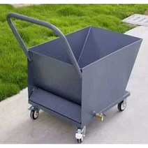 철대차 리어카 철스크랩 운반 수레 상자 철 대차 끌차, 길이 650x620x550 --350