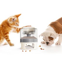 왈왈숑 강아지 고양이 애견 반려동물 펫 사료 놀이 발사기 장난감 슬로우 급여 식기 노즈워크 지능UP 훈련용 분리불안해소