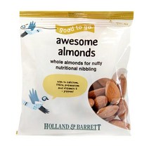 홀랜드앤바랫 그랩 엔 고 아몬드 30g Holland & Barrett Grab n Go Almonds, 1팩