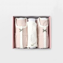 [메르베] 도로시 아기 백일선물세트(내의+슈트+모자)_사계절용