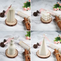 블링미 천연 감성 오브제 필라 캔들 핸드메이드 집들이선물, 치즈세트, 일랑일랑