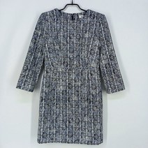 빈티지다온 매긴 체크 수채화믹스 핀턱 미니원피스 블루그린믹스