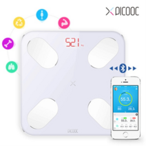 피쿡 CQ MINI 인바디 스마트 체중계 신체 데이터 측정, 블랙, CQ_MINI