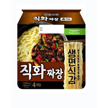 풀무원 생면식감 직화짜장 108.1g, 8개