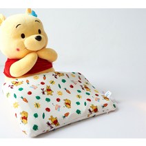 아기 유아 베게 두상 태국산 천연 라텍스, A. 푸우_아기베개