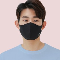 리유즈 나노필터교체 숨쉬는 얇은천 3d입체 빨아쓰는 연예인 재사용 순면 면마스크 제작 항균 향균, M, 솔리드(무지), 그레이