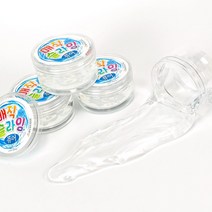 3000 매직 슬라임 퓨어 투명 클리어 액체괴물