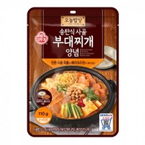 오뚜기 오늘밥상 송탄식 사골 부대찌개양념 110g x 3개