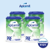 [해외직구] 압타밀 뉴가닉 프레 800g x 4통 세트 (유통임박 2023.05), 프레800g(4통) 유통임박 2023.05