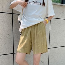 뉴타임즈 여자 시폰 5부 팬츠 5부바지 NO252Z