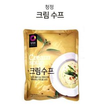 청정원 크림수프 1kg 코코넛 크림 파우더 에피타이저 먹거리 가공식품 농산물푸드 간편식품 굴소스, 상세페이지 참조, 본상품선택