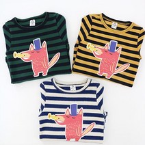 [바나나홀릭]캐릭 기모티셔츠/유아티셔츠/아기티셔츠/아동티셔츠/남아티셔츠/여아티셔츠 단가라