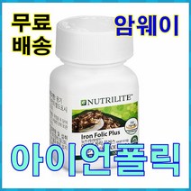 암웨이 아이언폴릭 (엽산철분제) + 피팅/다이어트 줄자 (사은품)